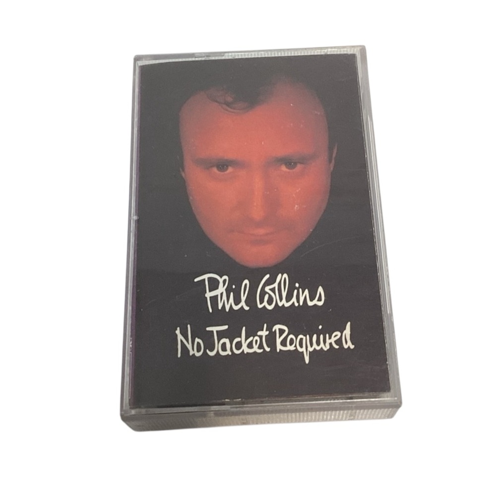 🦄 Phil Collins 'No Jacket Required' Cassette Tape